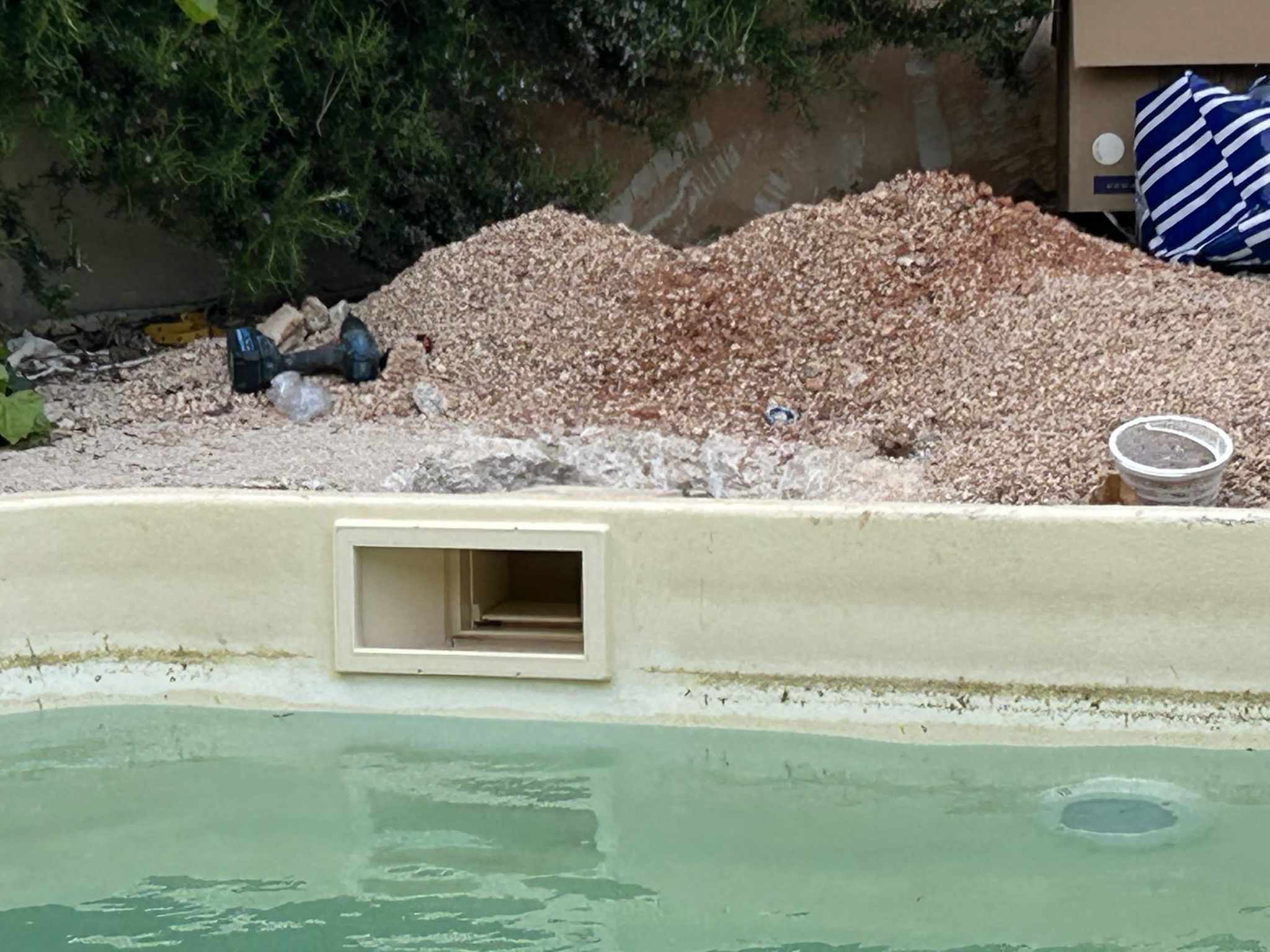 Intervention sur skimmer