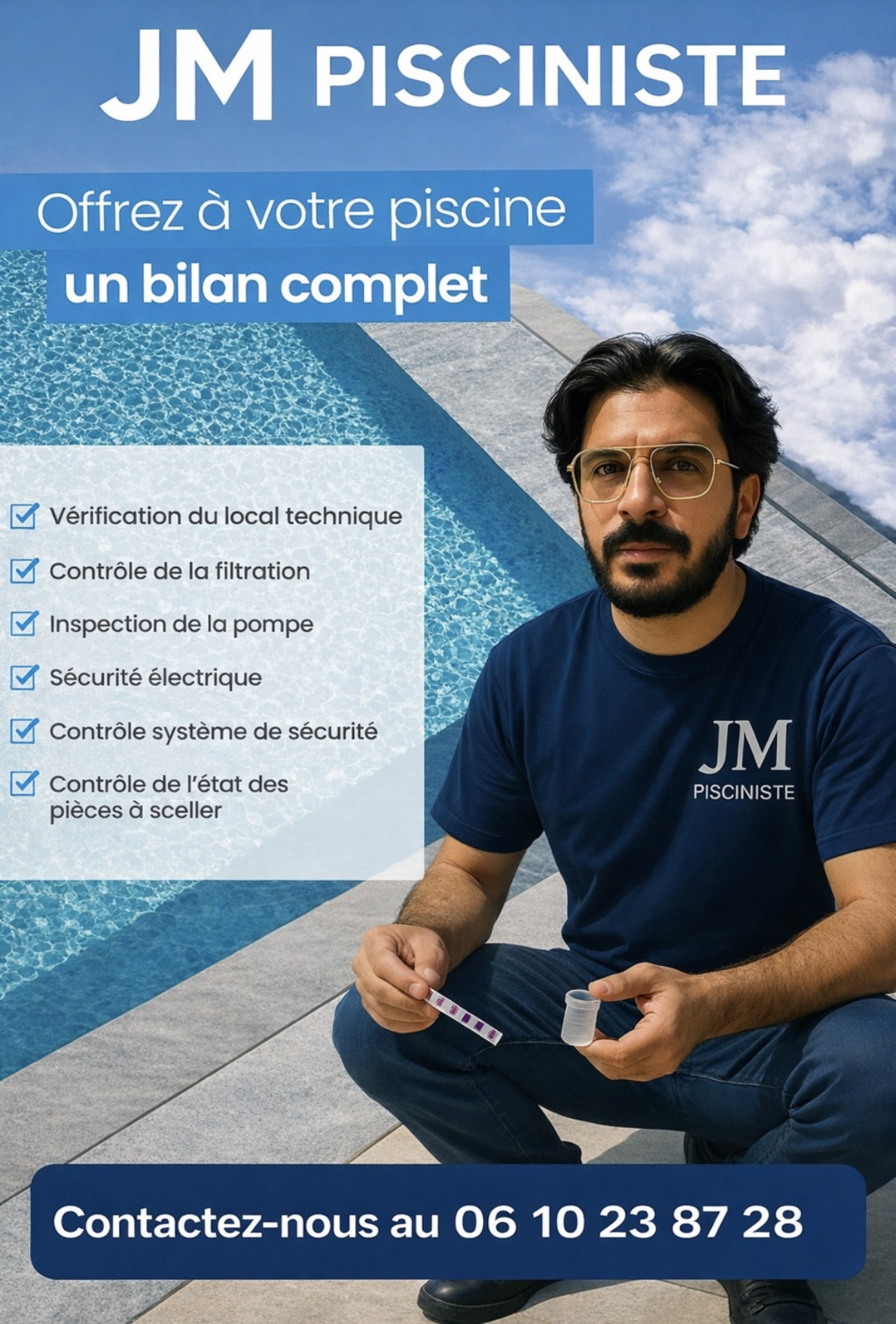 Bilan piscine JM Pisciniste